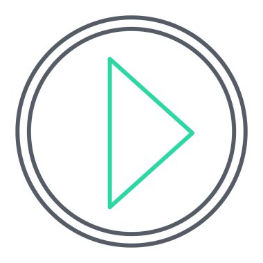 Projeniz için çalma düğmesi simgesi