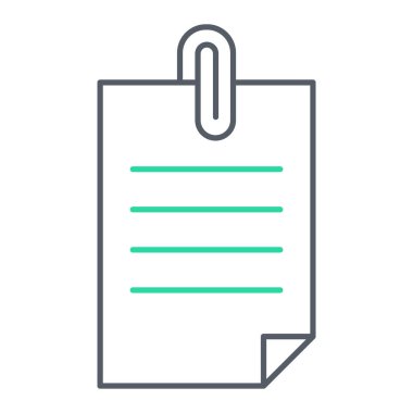 Pano simgesi. Web için basit ataç vektör simgeleri çizimi