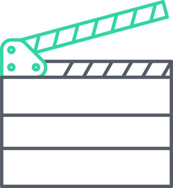 Film şeridi. Basit resimleme