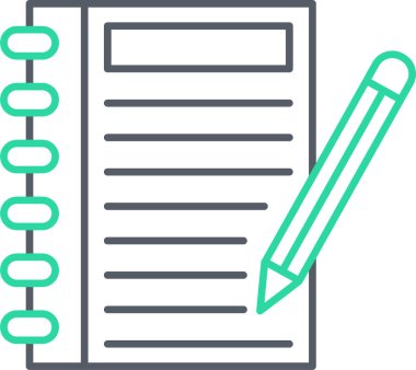 Pano vektör simgesi modern basit ve minimalist düz illüstrasyon