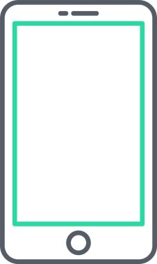 tablet pc simgesi, vektör illüstrasyonu