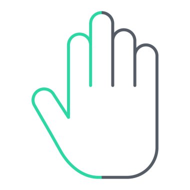 el imleç simgesi vektör illüstrasyonu