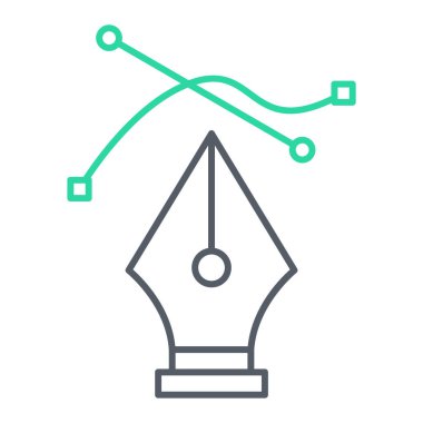 Seo simgesinin vektör illüstrasyonu