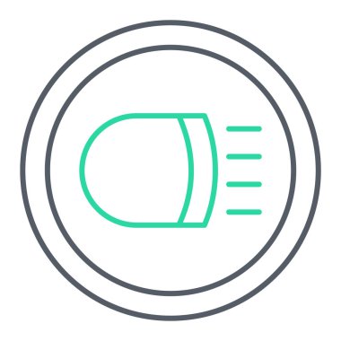 Tek b 'nin vektör illüstrasyonu eksik simgesi