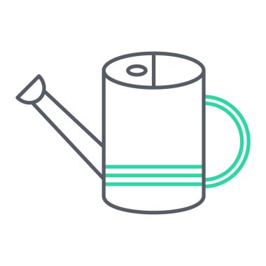 Su kutusu simgesi. Web için su borusu vektör simgelerinin özet çizimi