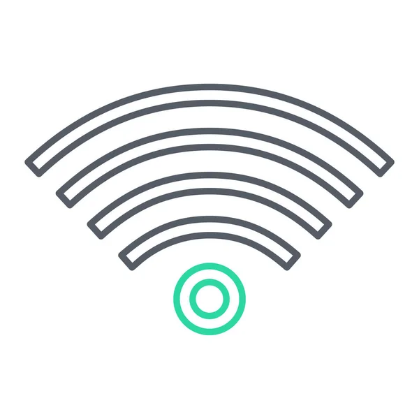 Wifi Icon Vektor Illustration — Stockvektor