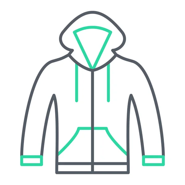 Jacke Web Symbol Einfache Illustration — Stockvektor