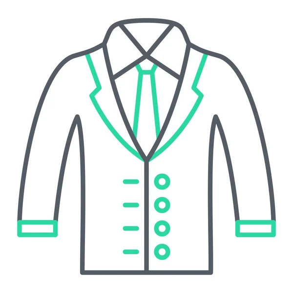 Jacket Web Icon Simple Illustration — Stock Vector