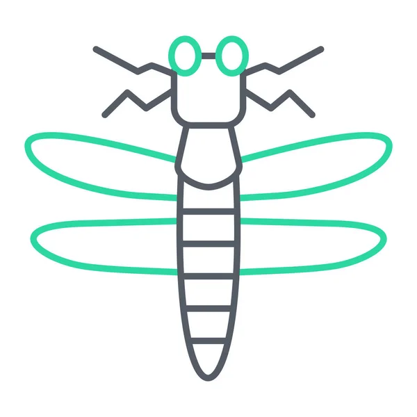 昆虫アイコンのベクトル図 — ストックベクタ