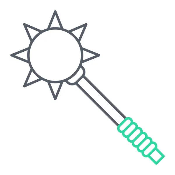 Vektor Illustration Des Sonnensymbols — Stockvektor