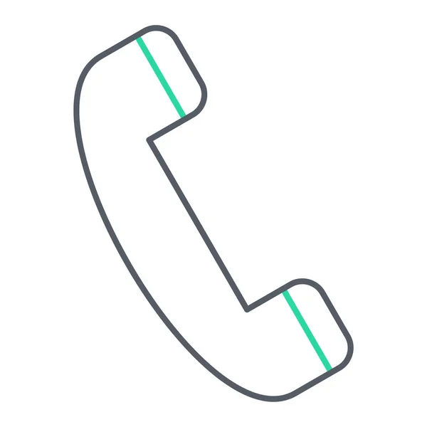 Telefon Symbol Vektorillustration — Stockvektor