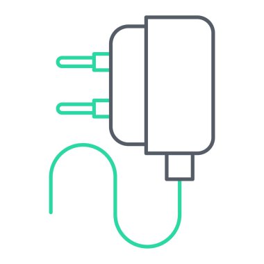 usb buji simgesi vektör illüstrasyon tasarımı