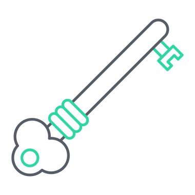 Çizgi film simgesinin vektör çizimi