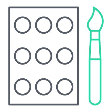 Eğitim simgesinin vektör illüstrasyonu