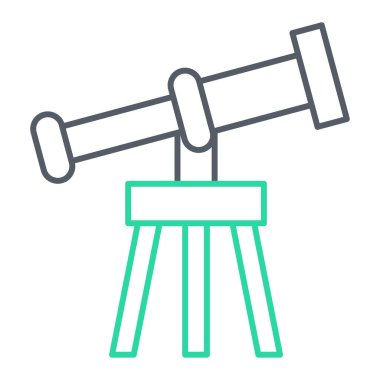 Çekicin çizgi simgesinin vektör çizimi