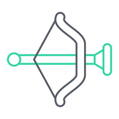 Bir ip simgesinin vektör illüstrasyonu