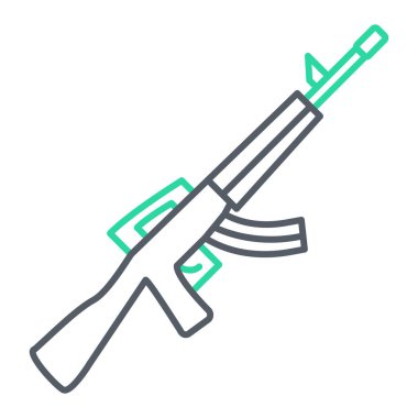 Av bıçağı ikonu. Beyaz arkaplanda izole edilmiş web tasarımı için el bombası vektör çizimi sembolü