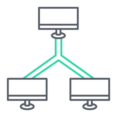 Modern b 'nin vektör illüstrasyonu eksik simgesi