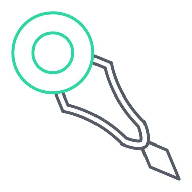 kalem simgesi vektör illüstrasyonu