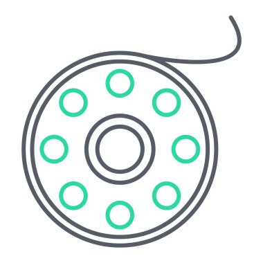 makara simgesi vektör illüstrasyonu