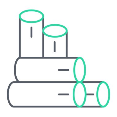 Petrol varili simgesinin vektör çizimi