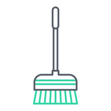 Temizlik ekipmanlarının vektör illüstrasyonu
