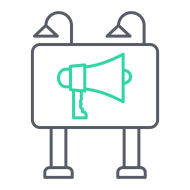 Vektör illüstrasyonu, simge ögesi arkaplanı