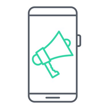 cep telefonu ikonu vektör illüstrasyonu