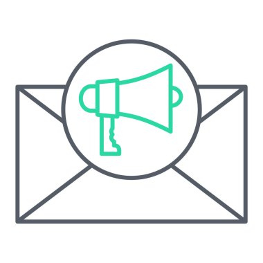 İleti vektör satırı simgesi