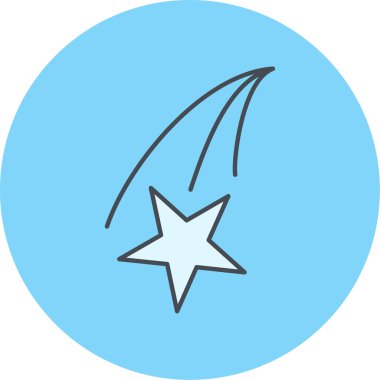 yıldız simgesi vektör illüstrasyonu