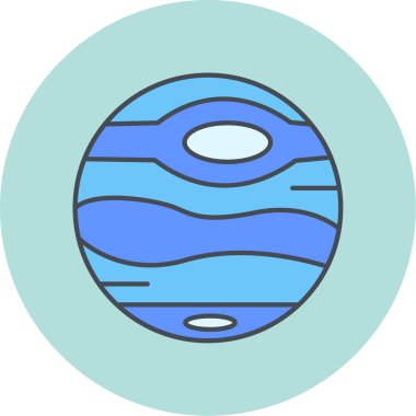 Ay simgesinin vektör illüstrasyonu