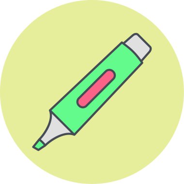 kalem simgesi vektör illüstrasyonu