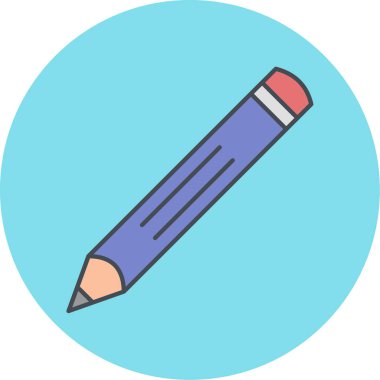 kalem simgesi vektör illüstrasyonu