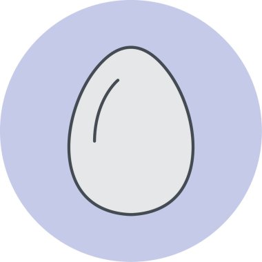 Tek izole edilmiş simge ögesinin vektör illüstrasyonu