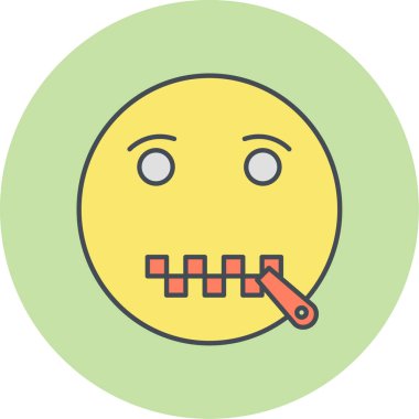 yüz simgesi, vektör illüstrasyonu