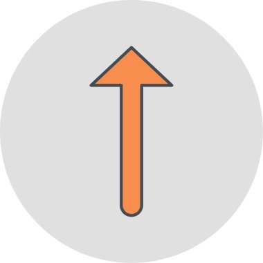 ok simgesi vektör illüstrasyonu