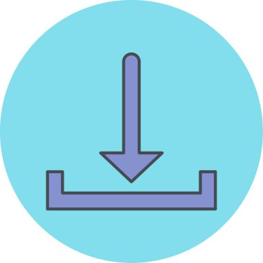 ok simgesi, vektör illüstrasyonu indir