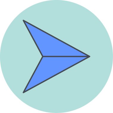 Projeniz için yön ok simgesi