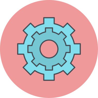 seo modern simgesinin vektör illüstrasyonu