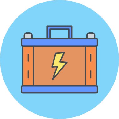 pil vektör illüstrasyonu