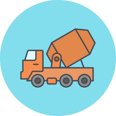 Yapı simgesinin vektör illüstrasyonu