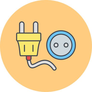 Tak vektör satırı simgesi