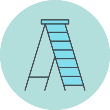 Bir merdivenin vektör çizimi