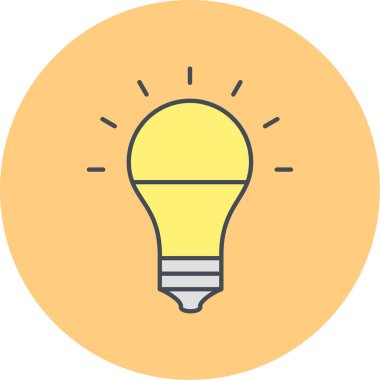 vektör lambası ico, simge