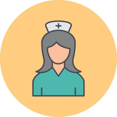 Hemşire Simgesi çizimi