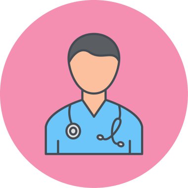 Doktor Simge vektör illüstrasyonu