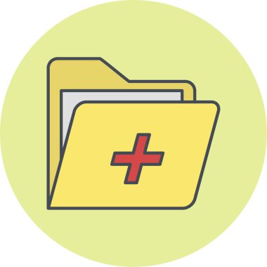 Dizin simgesinin vektör illüstrasyonu