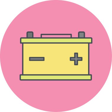 pil vektör illüstrasyonu