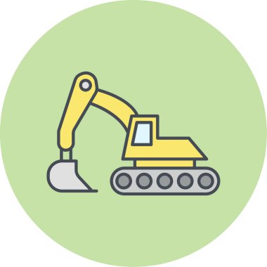 Buldozer simgesinin gösterimi