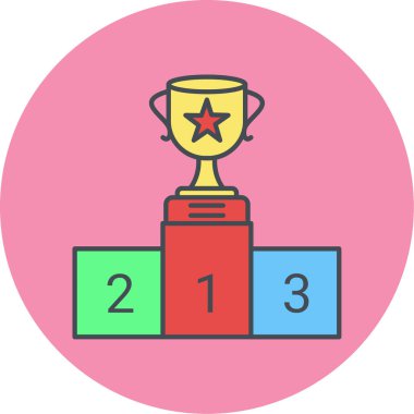 ödül simgesi vektör illüstrasyonu